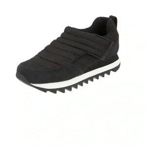 MERRELL WOMENS ALPINE MOC STRAP POLAR WINTER SHOES SNEAKERS BLACK SIZE 10.5